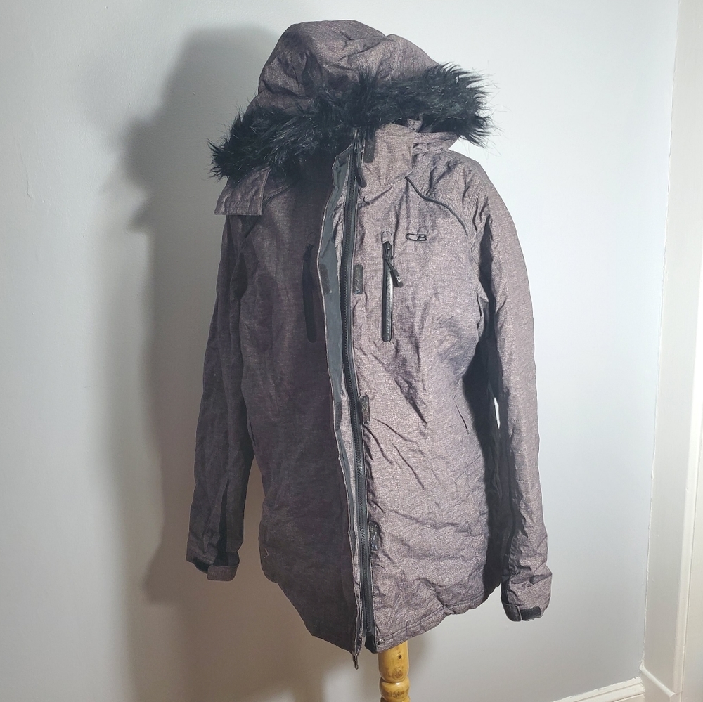 Snow jacket, large, gray